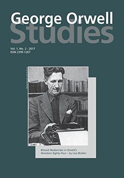 portada George Orwell Studies Vol. 1 No. 2 (in English)