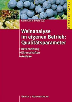 portada Weinanalyse im Eigenen Betrieb: Qualitätsparameter (en Alemán)