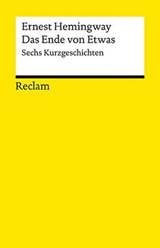 portada Das Ende von Etwas: Sechs Kurzgeschichten (in German)