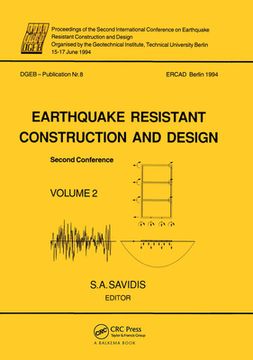 portada Earthquake Resistant Construction and Design II, Volume 2: Proceedings of the Second International Conference, Berlin, 15-17 June 1994, 2 Volumes (en Inglés)