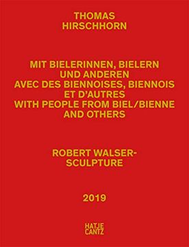 portada Thomas Hirschhorn: Robert Walser-Sculpture (en Inglés)