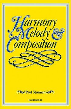 portada harmony, melody and composition (en Inglés)