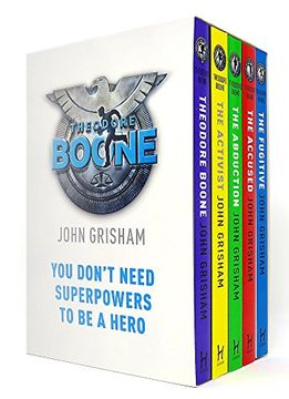 portada John Grisham, Theodore Boone Series Collection 5 Books box set (Theodore Boone, the Abduction, the Accused, the Activist, the Fugitive) (en Inglés)
