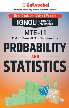 portada MTE-11 Probability and Statistics (en Inglés)