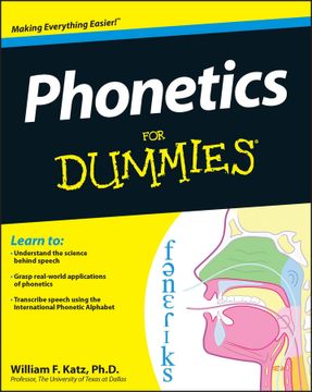 portada Phonetics for Dummies (in English)