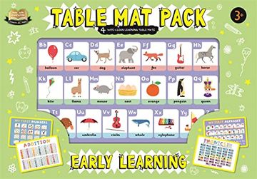 portada Table mat Pack: Early Learning (Help With Homework Table mat Pack) 