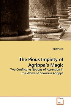 portada the pious impiety of agrippa's magic (en Inglés)