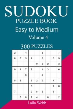 portada 300 Easy to Medium Sudoku Puzzle Book 