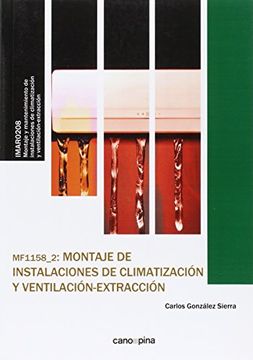 portada Mf1158 Montaje de Instalaciones de Climatización y Ventilación-Extracción