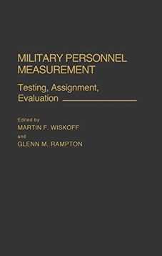 portada Military Personnel Measurement: Testing, Assignment, Evaluation (en Inglés)