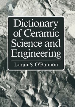 portada Dictionary of Ceramic Science and Engineering (en Inglés)
