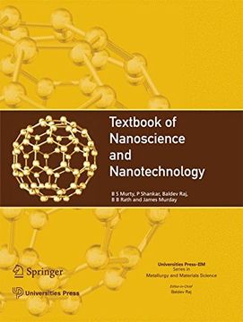 portada Textbook of Nanoscience and Nanotechnology (Universities Press-Iim Series in Metallurgy and Materials Science) (libro en Inglés)