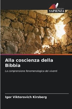 portada Alla coscienza della Bibbia (en Italiano)