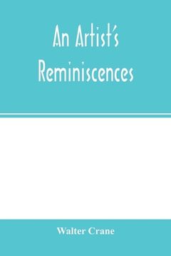 portada An artist's reminiscences (in English)