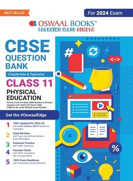 portada Oswaal CBSE Class 11 Physical Education Question Bank (2024 Exam) (en Inglés)