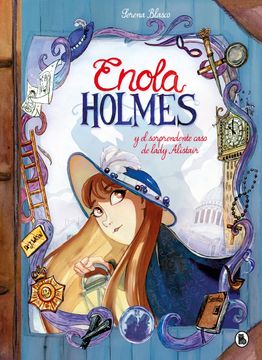 portada Enola Holmes y el sorprendente caso de Lady Alistair (Enola Holmes. La novela gráfica 2)