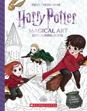 portada Harry Potter: Magical art Colouring Book (en Inglés)