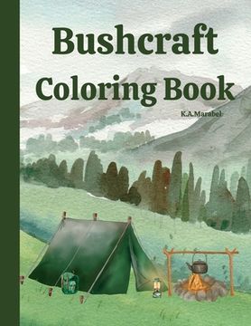 portada Bushcraft Coloring Book (en Inglés)