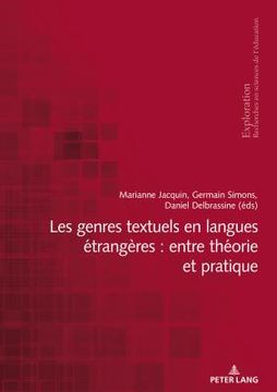 portada Les Genres Textuels En Langues Étrangères: Entre Théorie Et Pratique (in French)