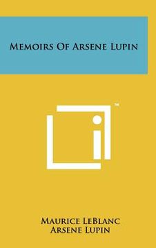 portada memoirs of arsene lupin (in English)