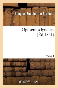 portada Opuscules lyriques (en Francés)