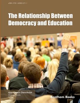 portada The Relationship Between Democracy and Education (en Inglés)