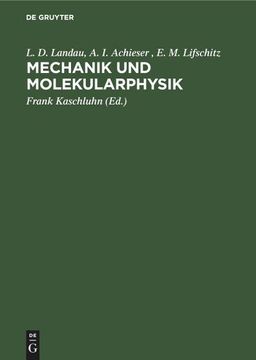 portada Mechanik und Molekularphysik (en Alemán)