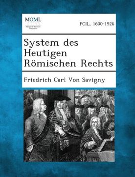 portada System des Heutigen Romischen Rechts (en Alemán)