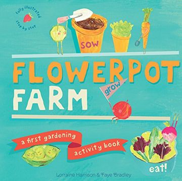 portada Flowerpot Farm sow and Grow Treat to eat (en Inglés)