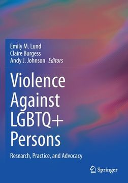 portada Violence Against LGBTQ+ Persons: Research, Practice, and Advocacy 