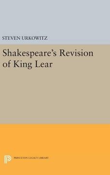 portada Shakespeare's Revision of King Lear (Princeton Essays in Literature) (en Inglés)