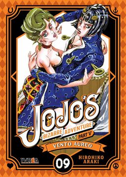 portada Jojo's Bizarre Adventure Parte 5: Vento Aureo 9 (in Spanish)