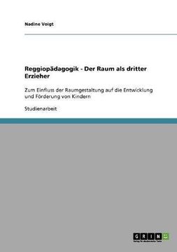 portada Reggiopädagogik - Der Raum als dritter Erzieher (German Edition)