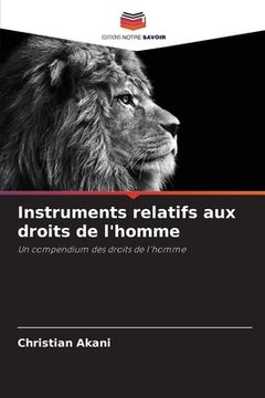 portada Instruments relatifs aux droits de l'homme (en Francés)