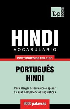 portada Vocabulário Português Brasileiro-Hindi - 9000 palavras (en Portugués)