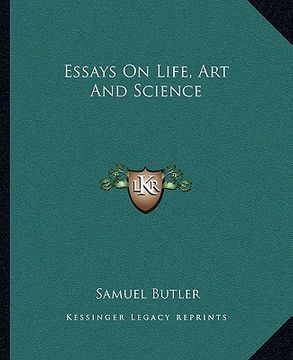 portada essays on life, art and science (in English)
