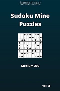portada Sudoku Mine Puzzles - Medium 200 Vol. 2 (Volume 2) (en Inglés)