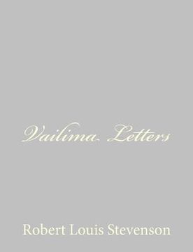 portada Vailima Letters (en Inglés)