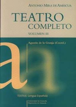portada Teatro completo volumen III (in Spanish)