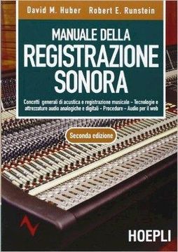 portada Manuale Della Registrazione Sonora (en Italiano)