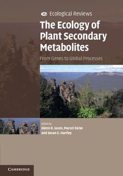 portada the ecology of plant secondary metabolites