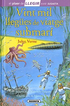 portada Vint mil Llegües de Viatge Submarí (Llegir amb Susaeta - Nivel 4) (en Catalá)