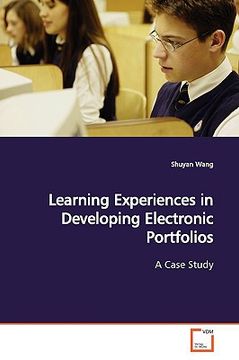 portada learning experiences in developing electronic portfolios (en Inglés)
