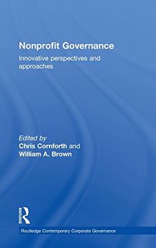 portada nonprofit governance: innovative perspectives and approaches (in English)