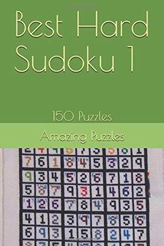 portada Best Hard Sudoku 1: 150 Puzzles 