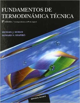 portada Fundamentos de Termodinamica Tecnica (in Spanish)