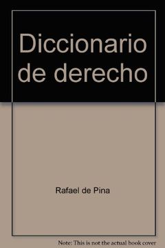 portada Diccionario de derecho (Spanish Edition)