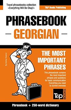 portada English-Georgian Phrasebook and 250-Word Mini Dictionary (American English Collection)