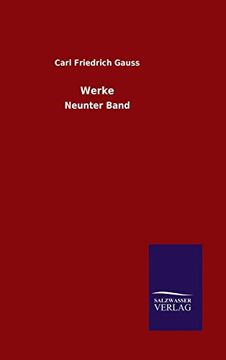 portada Werke: Neunter Band (in English)