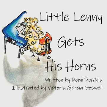 portada Little Lenny Gets His Horns (en Inglés)